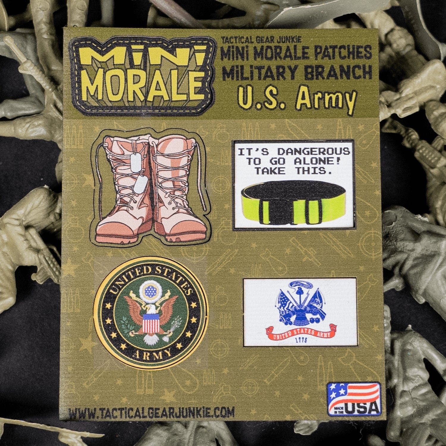 Tactical Gear Junkie Patches Mini Morale - U.S. Army Patch Pack 1