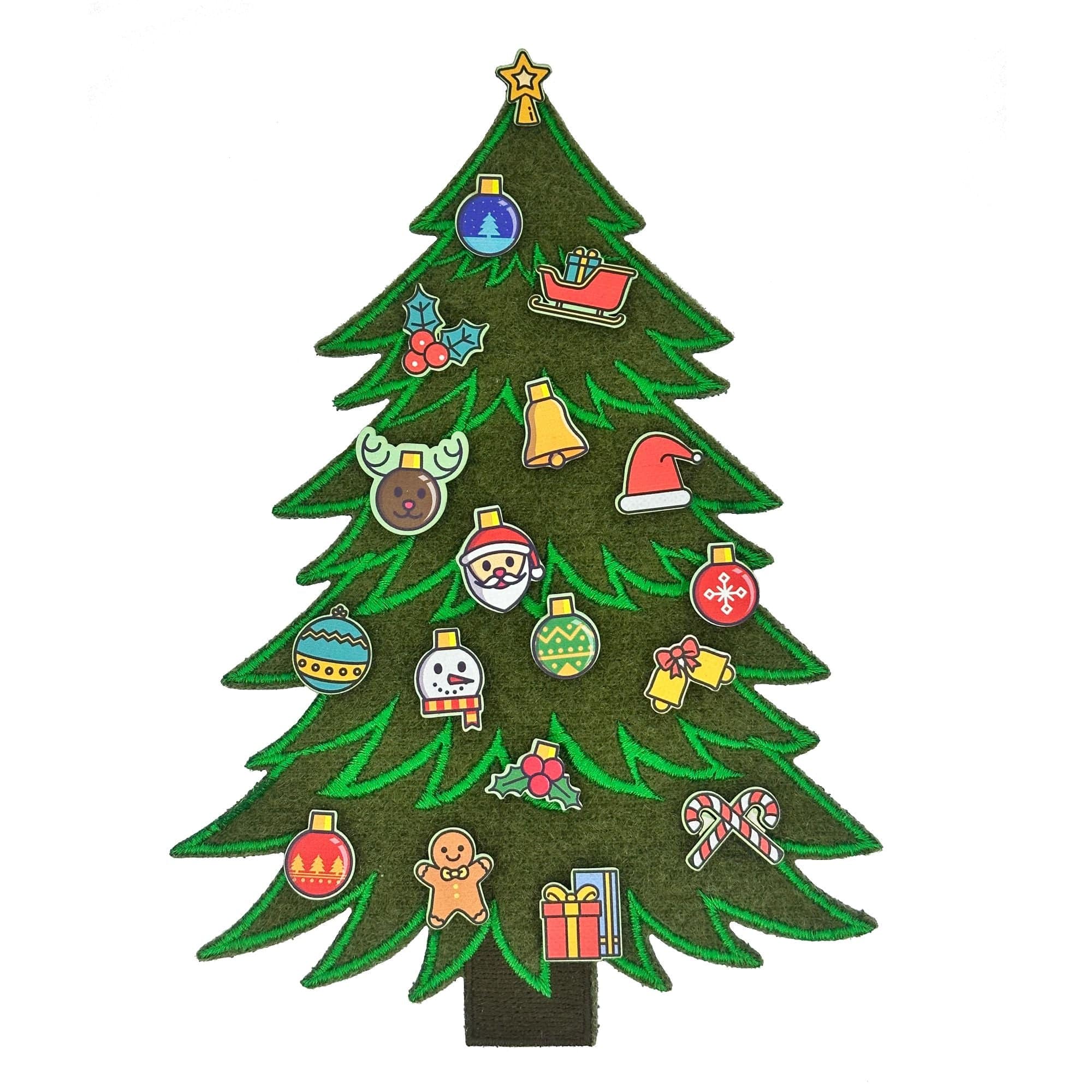 Tactical Gear Junkie Patches Mini Morale - Christmas Ornament Patch Pack 1