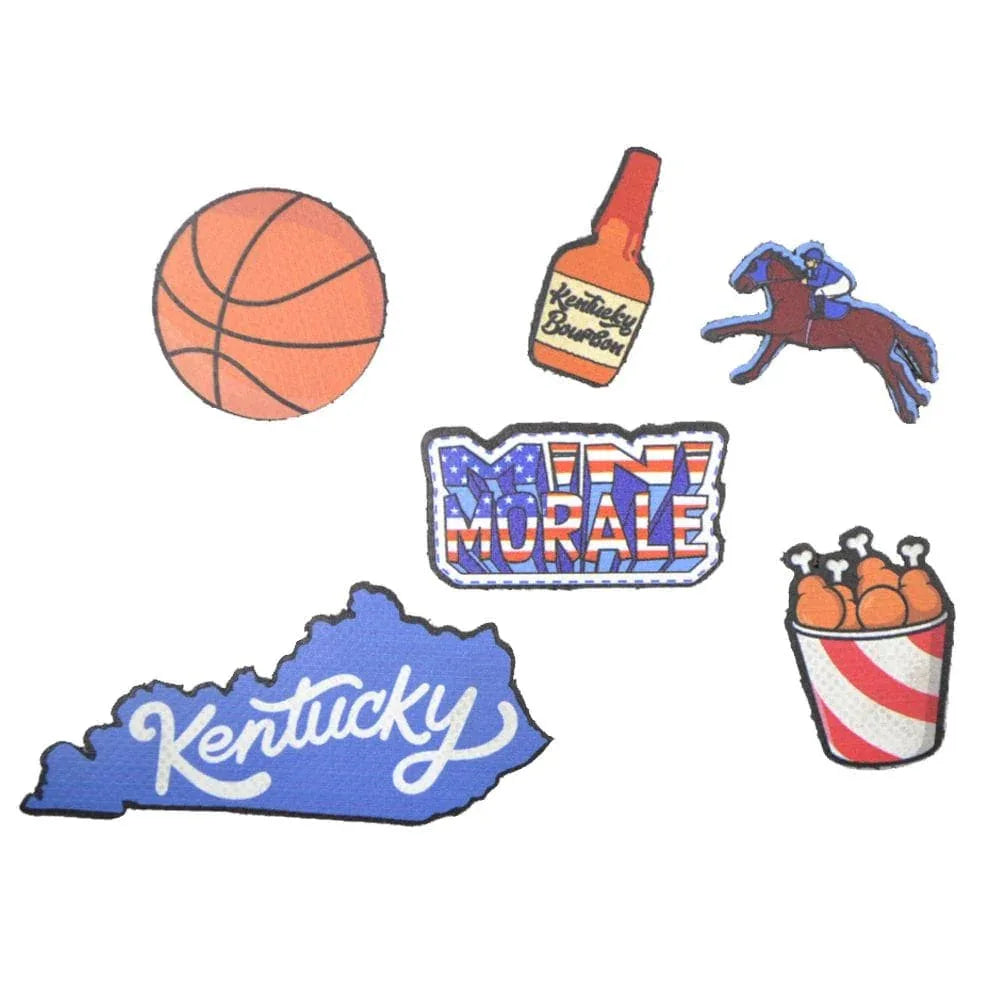 Tactical Gear Junkie Patches Mini Morale - Kentucky Patch Pack