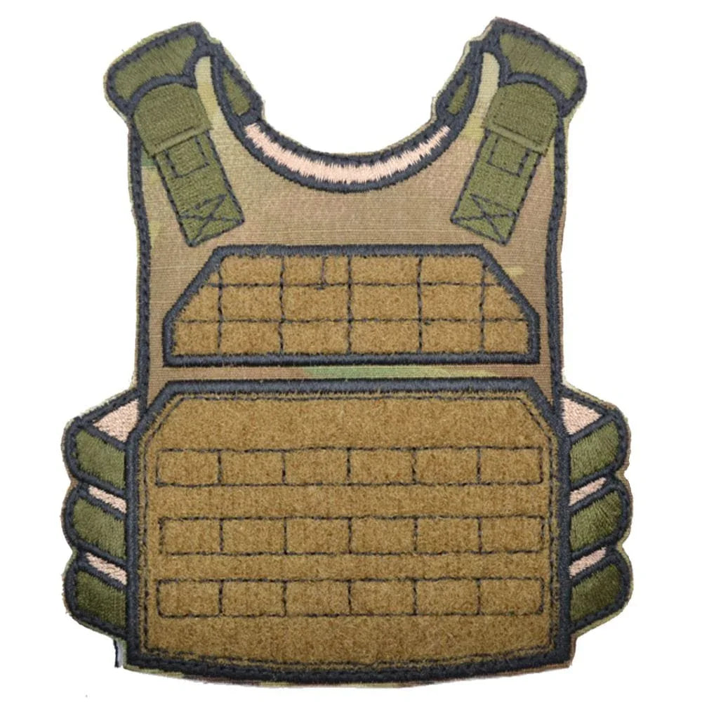 Tactical Gear Junkie Multicam Mini Morale - Plate Carrier