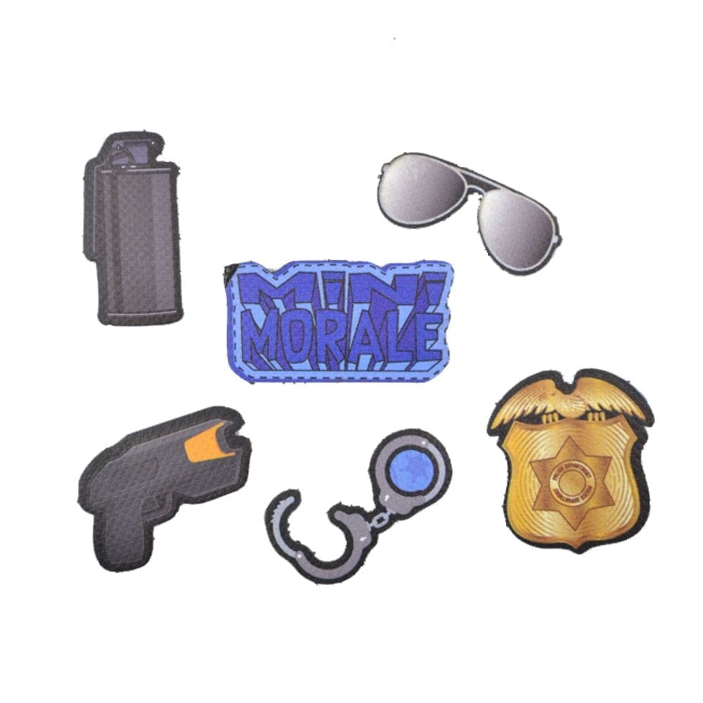 Tactical Gear Junkie Patches Mini Morale - Police Patch Pack 1