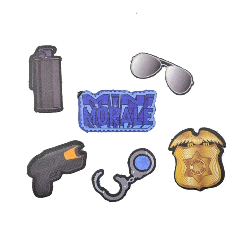 Tactical Gear Junkie Patches Mini Morale - Police Patch Pack 1