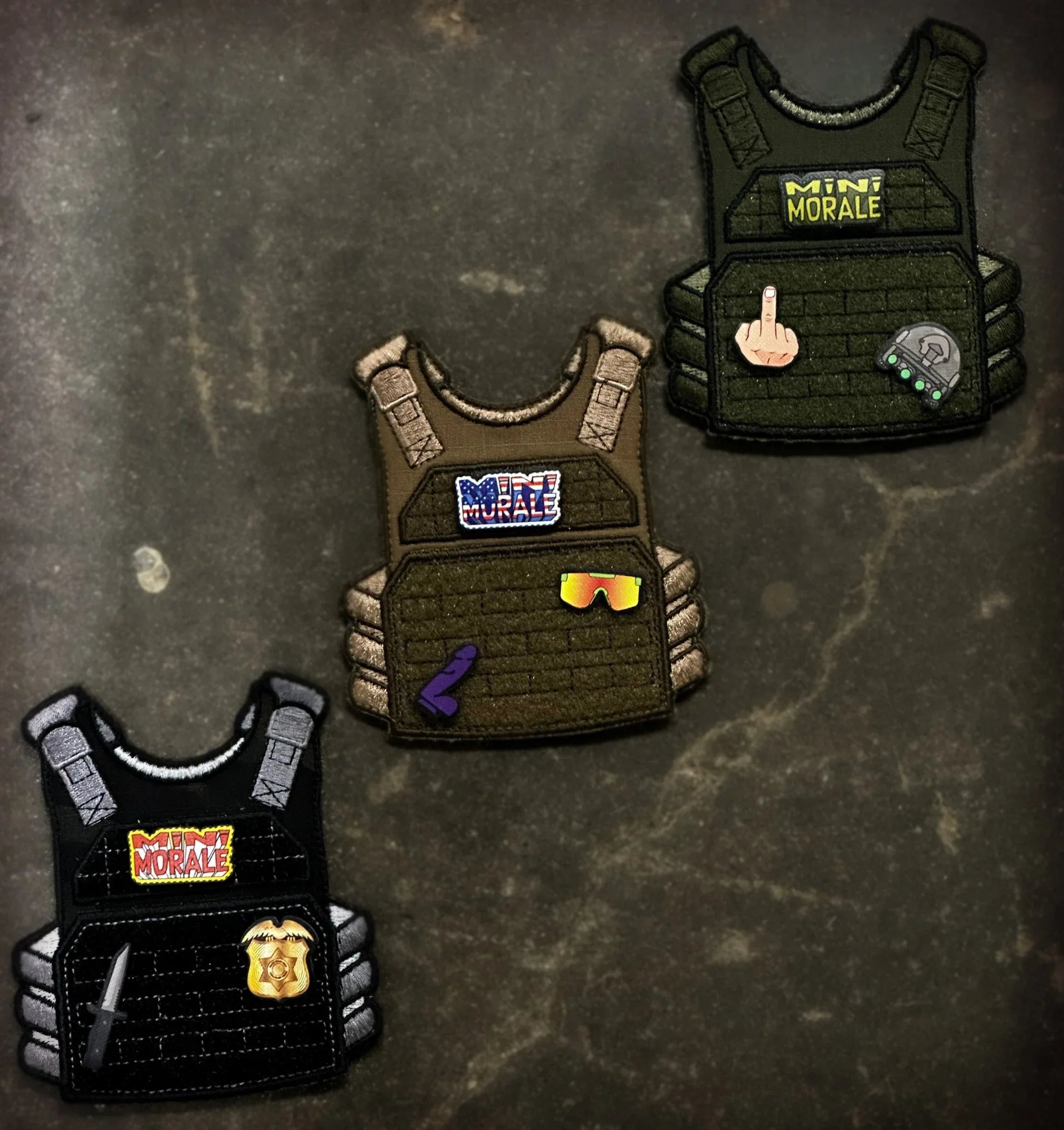 Tactical Gear Junkie Mini Morale - Plate Carrier