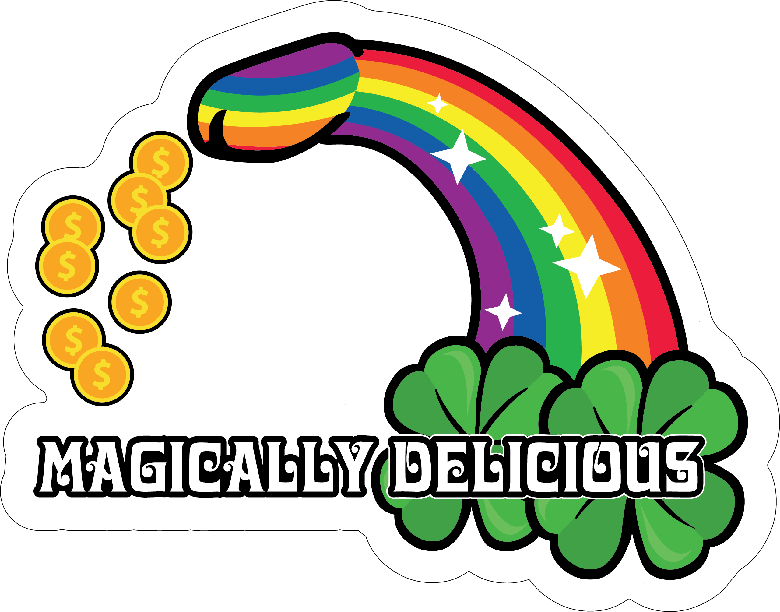 Tactical Gear Junkie Stickers Magically Delicious Sticker
