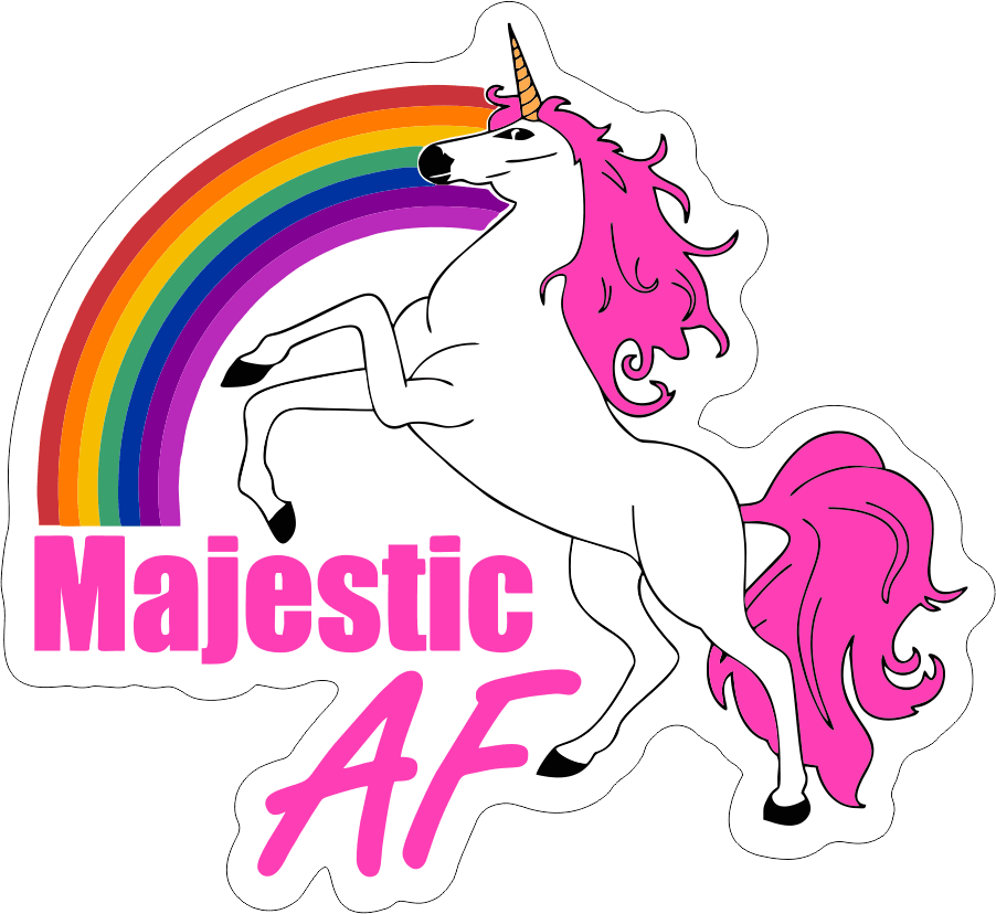 Tactical Gear Junkie Stickers Majestic AF - 3 inch Sticker