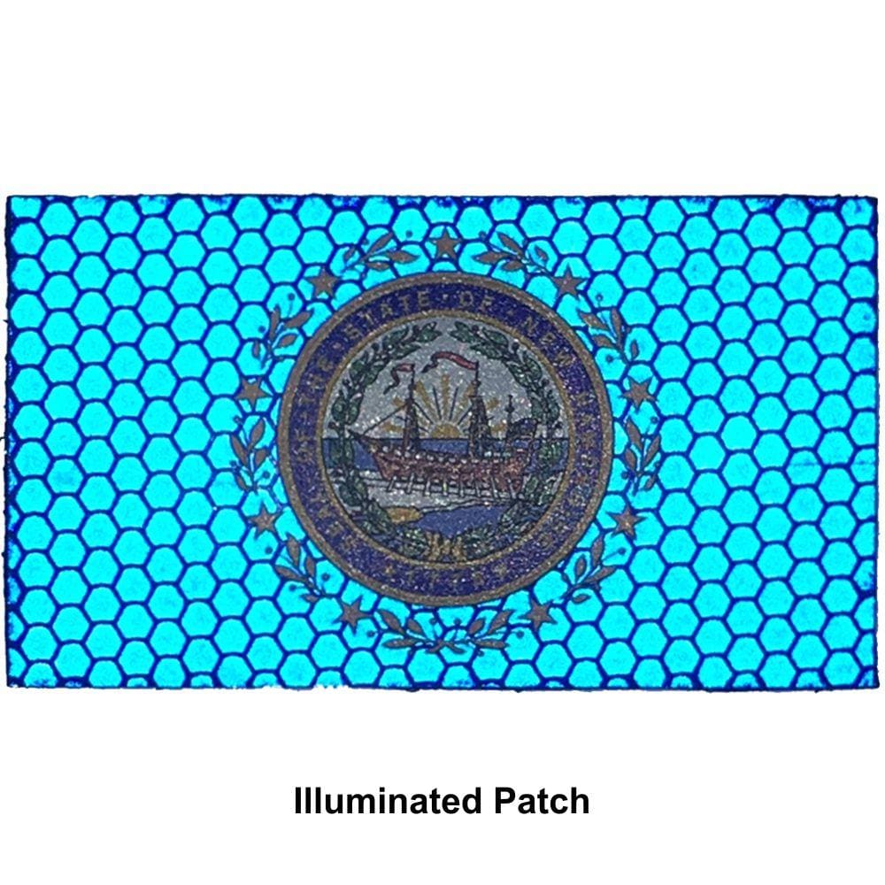 Tactical Gear Junkie Patches Reflective New Hampshire State Flag - 2x3.5 Patch