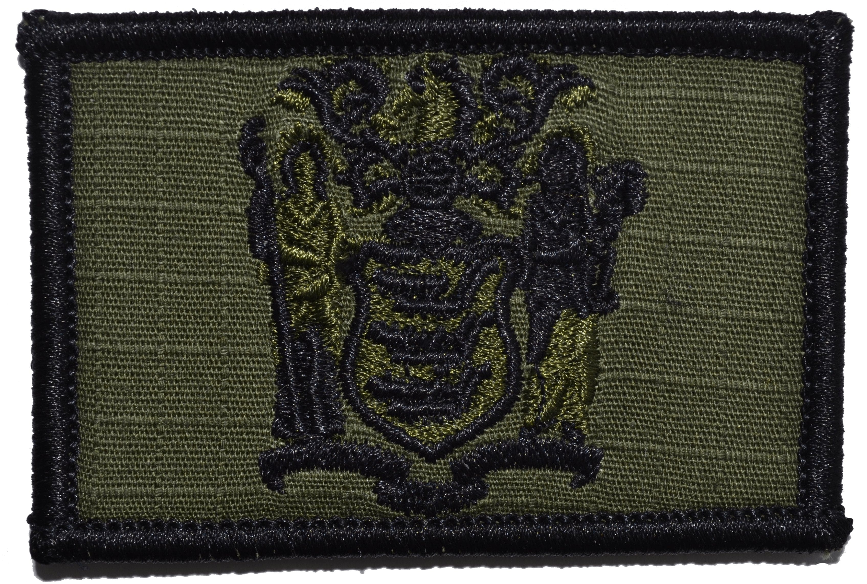 Tactical Gear Junkie Patches Olive Drab New Jersey State Flag - 2x3 Patch