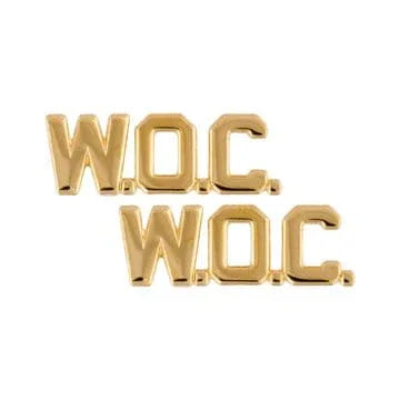 Other Rank WOC No-Shine Dress Metal Rank - Army