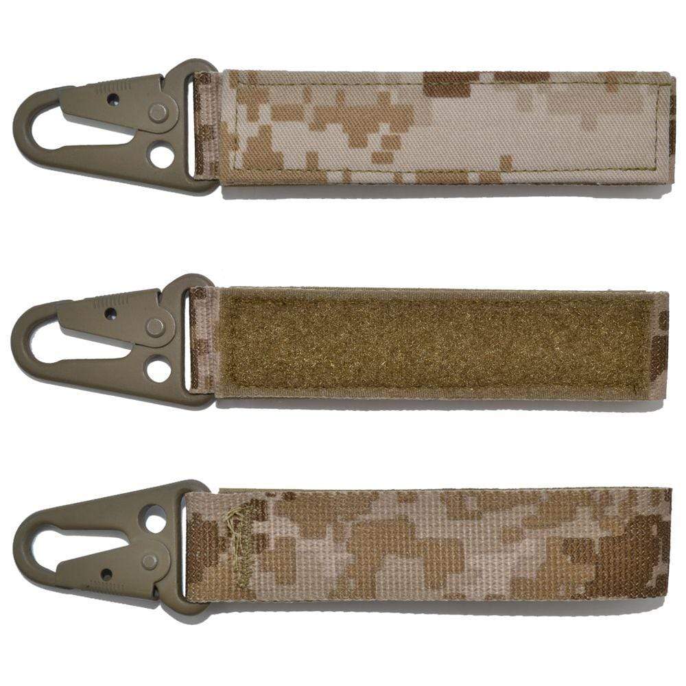 Tactical Gear Junkie Name Tapes MARPAT Desert Custom Name Tape Keychain