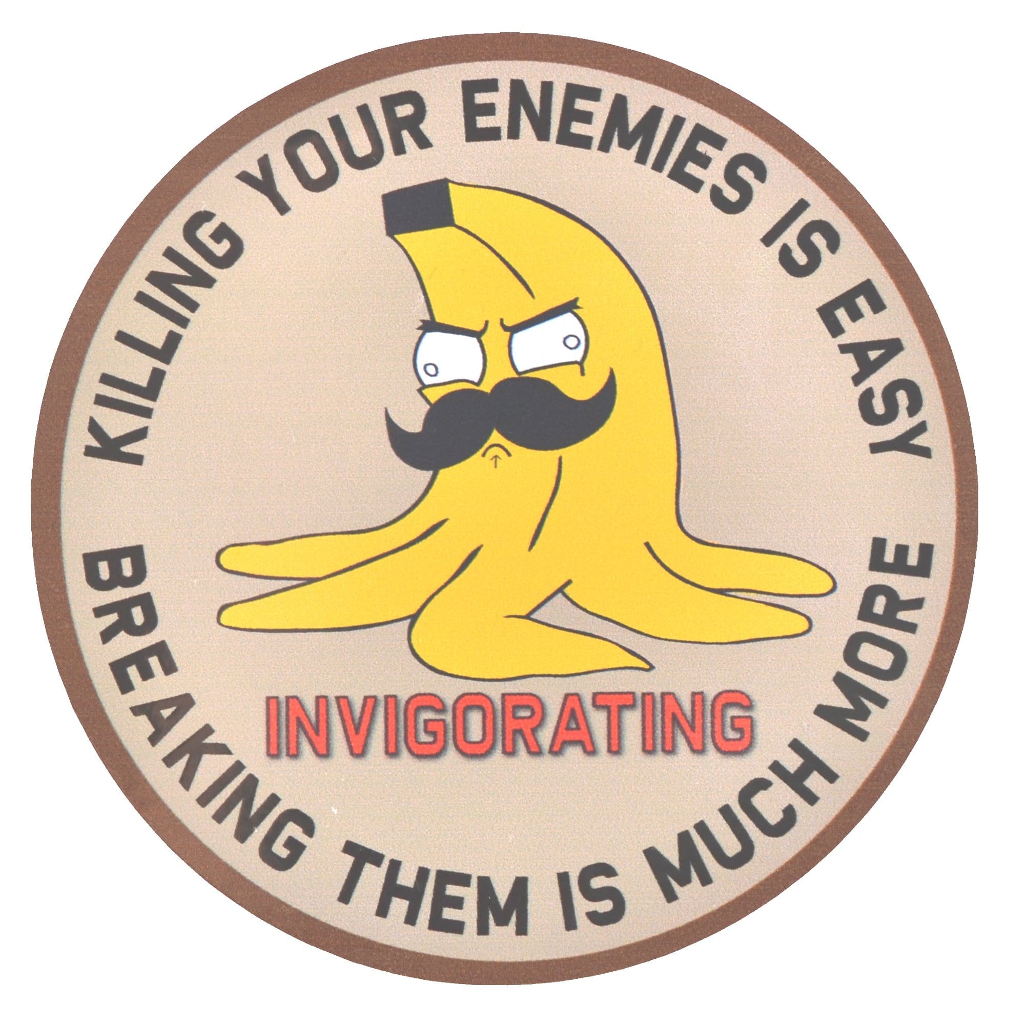 Tactical Gear Junkie Stickers Sketch's World © Nanner "Killing Your Enemies" - 3.5 Inch Sticker