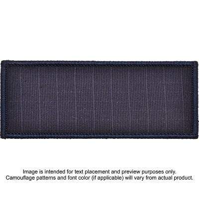 Tactical Gear Junkie Patches Navy Blue / Hook Fastener Custom Reflective Patch - 4x10