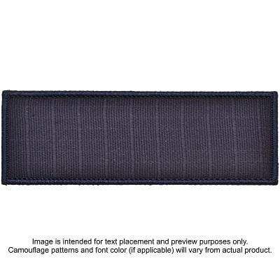 Tactical Gear Junkie Patches Navy Blue / Hook Fastener Custom Reflective Patch - 4x11