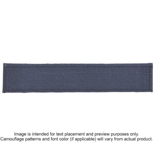 Tactical Gear Junkie Name Tapes Hook Fastener Nylon/Cotton Webbing Custom Name Tape - Navy