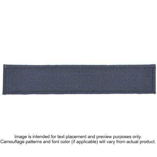 Tactical Gear Junkie Name Tapes Hook Fastener Nylon/Cotton Webbing Custom Name Tape - Navy