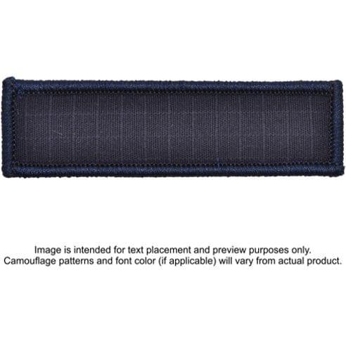 Tactical Gear Junkie Patches Navy Blue Custom Text Patch - 1x3.75