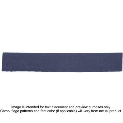 Tactical Gear Junkie Name Tapes Sew-On Nylon/Cotton Webbing Custom Name Tape - Navy