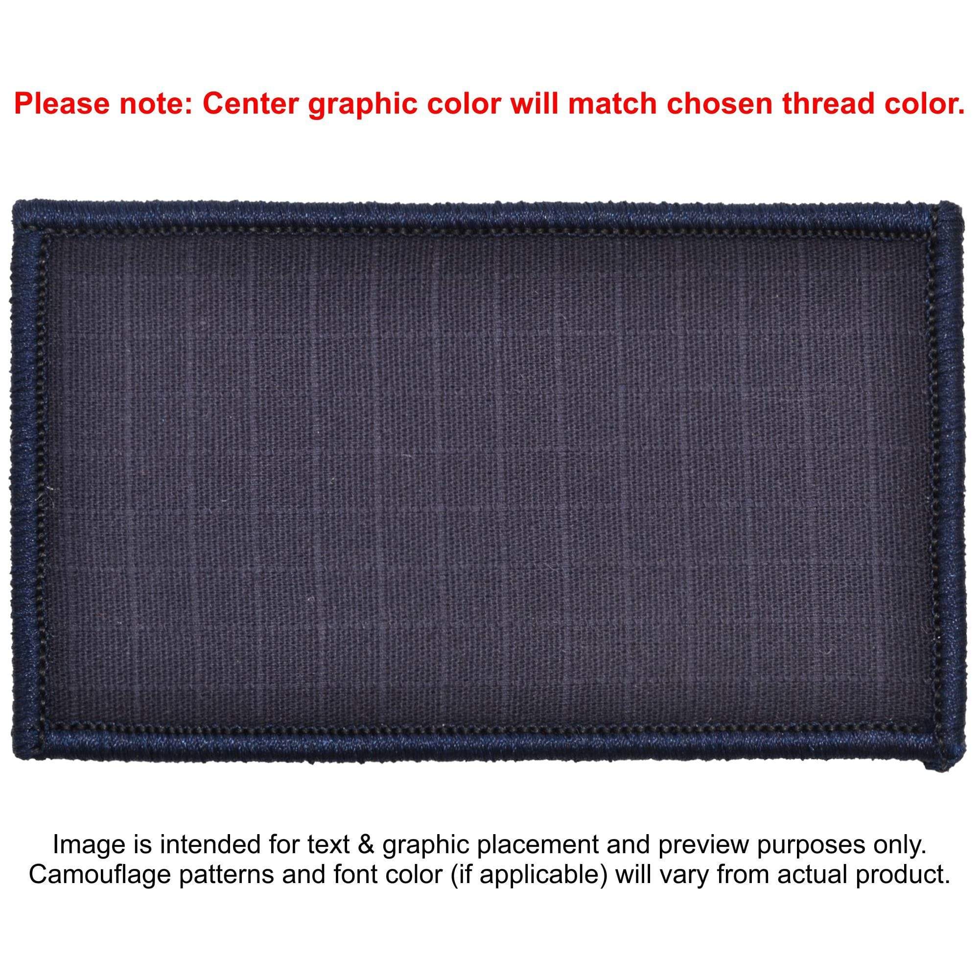 Tactical Gear Junkie Patches Navy Blue Custom Made Combat Plate Carrier Flak Patch - Custom Image