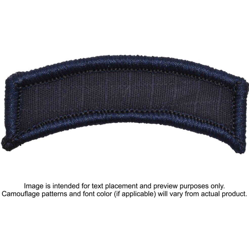 Tactical Gear Junkie Patches Navy Blue Custom Text Patch - LARGE Tab