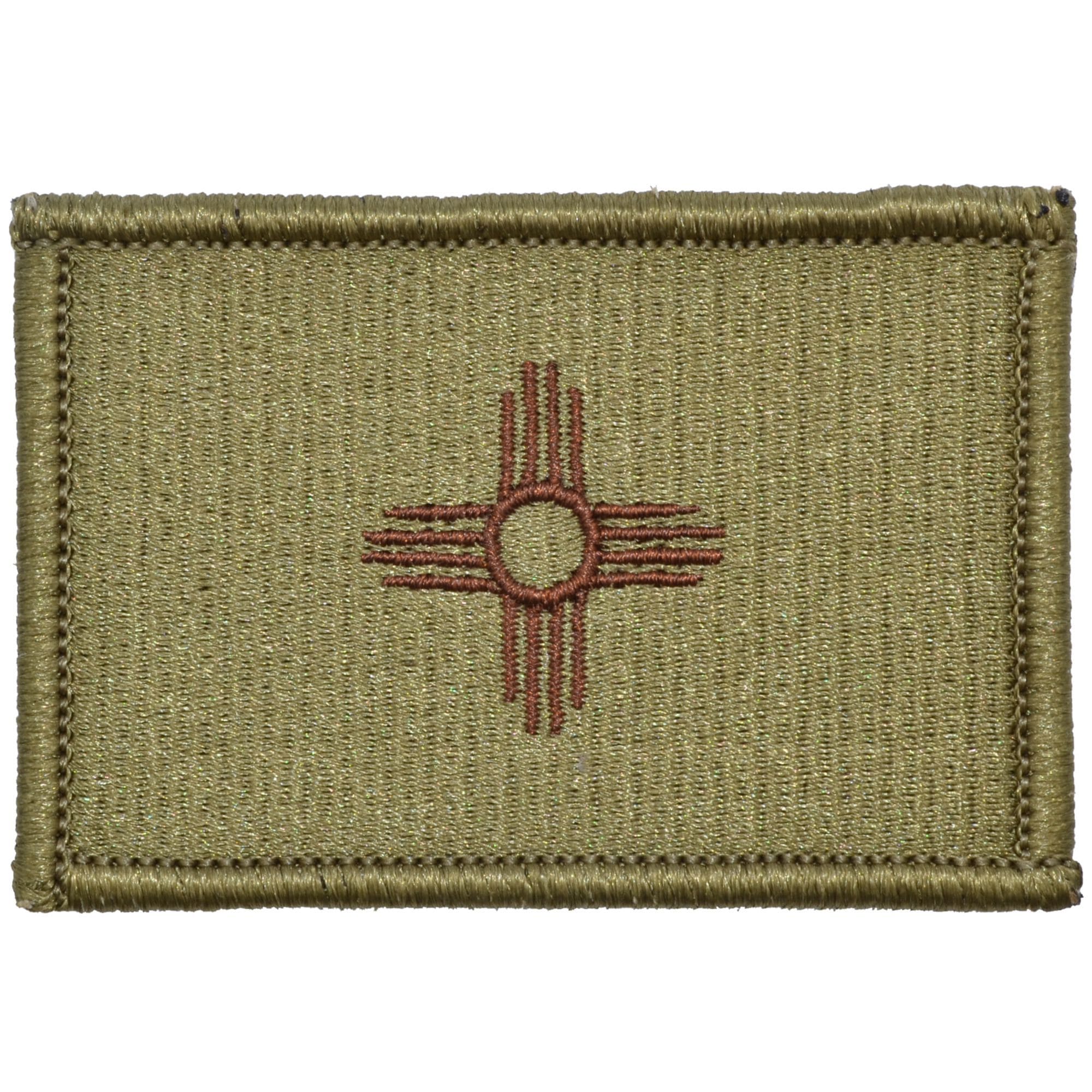 Embroidered Patch Flag Mexico  Reflective Tactical Patch