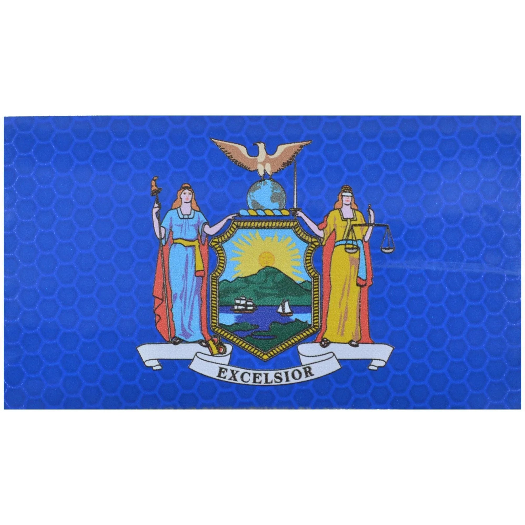 Tactical Gear Junkie Patches Reflective New York State Flag - 2x3.5 Patch
