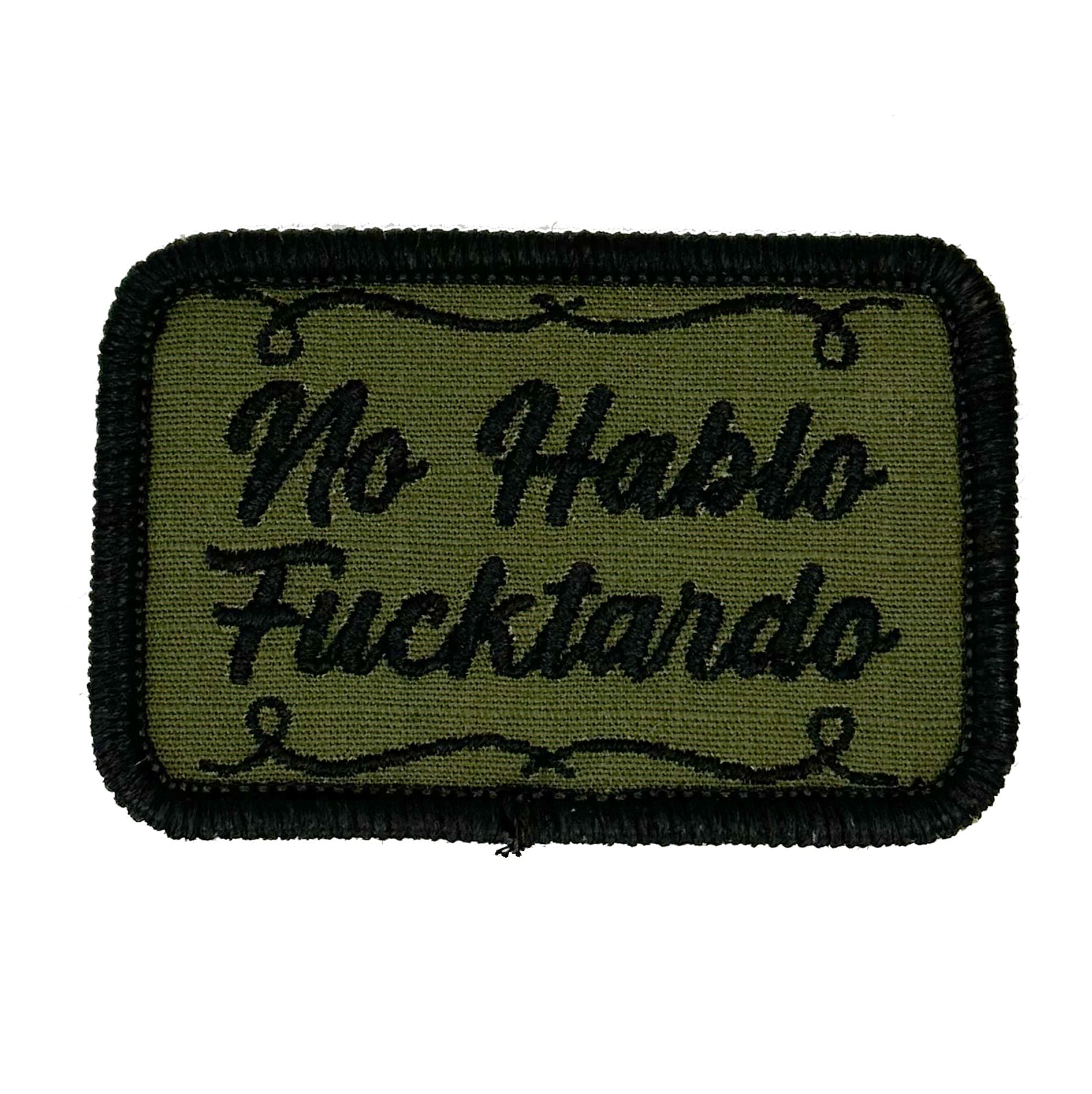 Tactical Gear Junkie Patches No Hablo Fucktardo - 2x3 Patch