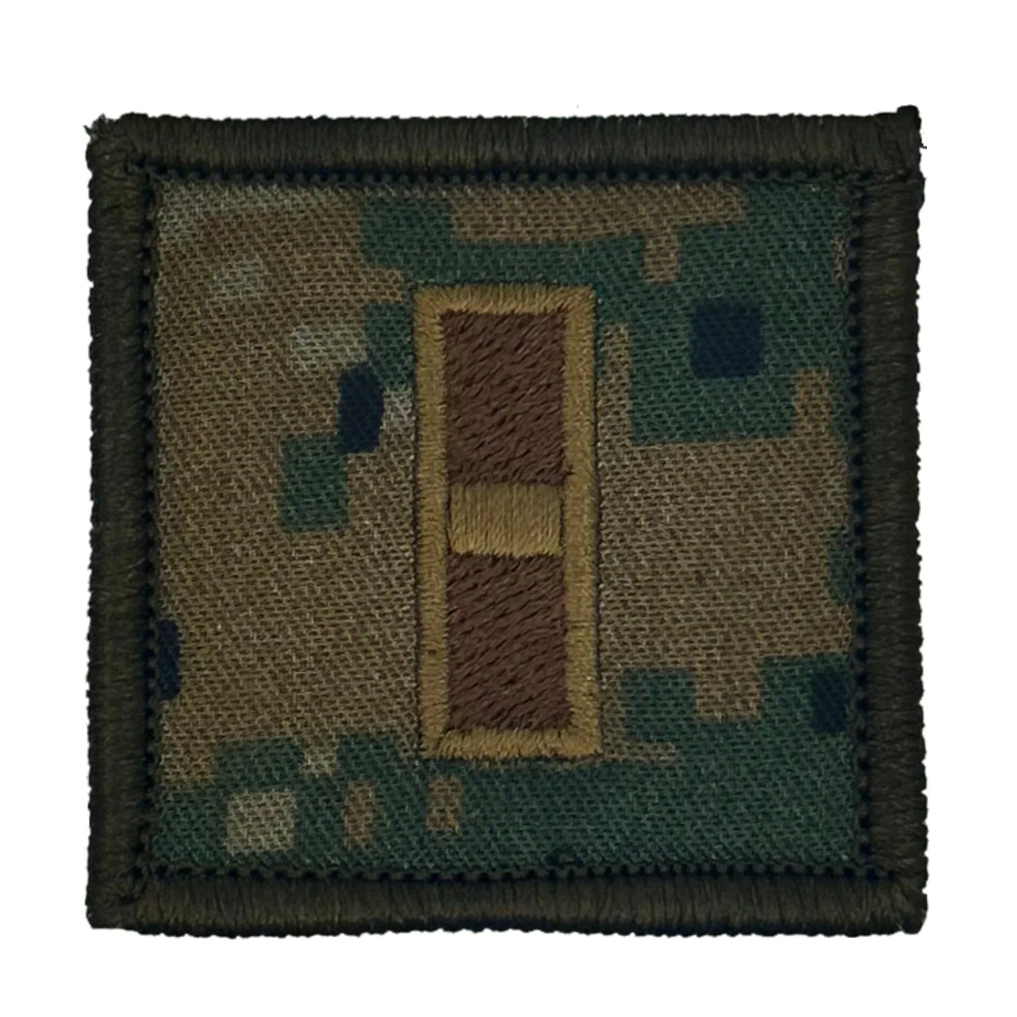 Tactical Gear Junkie Patches MARPAT Woodland / Warrant Officer USMC Rank Insignia - 2x2 Patch