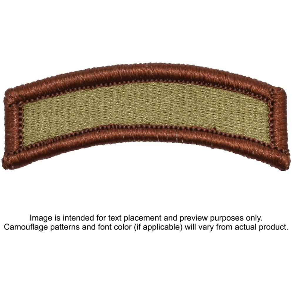 Tactical Gear Junkie Patches OCP/Spice Fully Embroidered Custom Text Patch Fully Embroidered USAF OCP/Spice - Tab