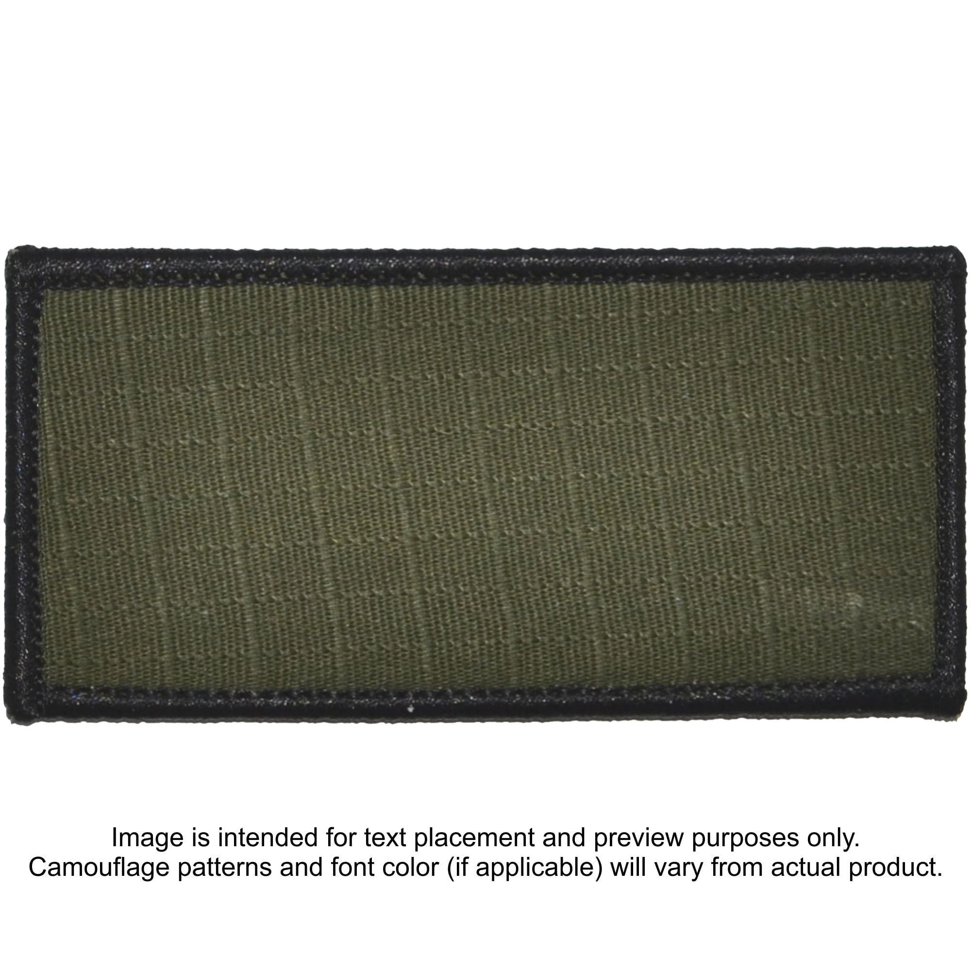 Tactical Gear Junkie Patches Olive Drab Custom Plate Carrier Text Patch - 3x6