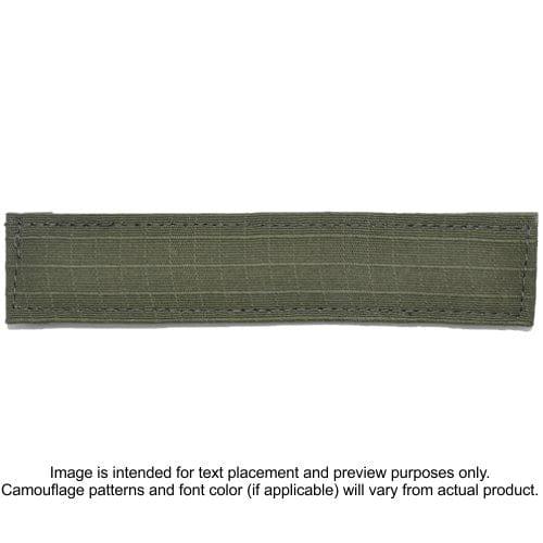 Tactical Gear Junkie Name Tapes Hook Fastener RipStop Custom Name Tape - Olive Drab
