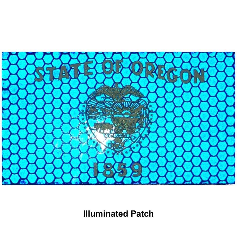 Tactical Gear Junkie Patches Reflective Oregon State Flag - 2x3.5 Patch