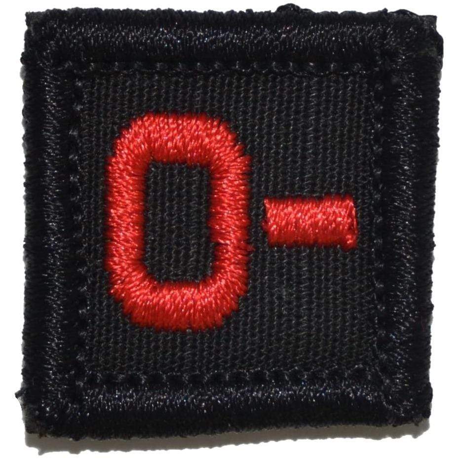 Tactical Gear Junkie Patches Blood Type - 1x1 Patch