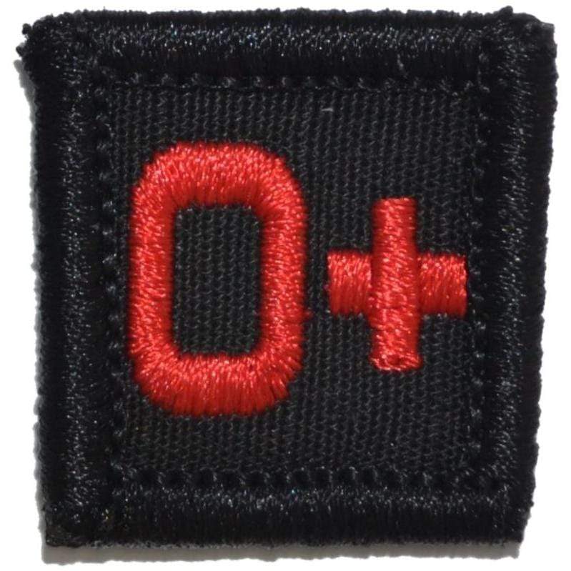 Tactical Gear Junkie Patches Blood Type - 1x1 Patch