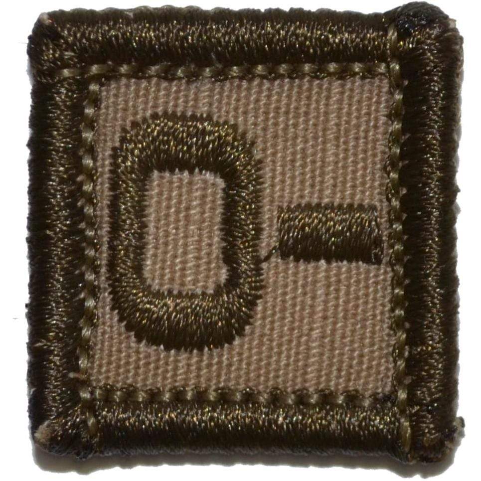 Tactical Gear Junkie Patches Blood Type - 1x1 Patch