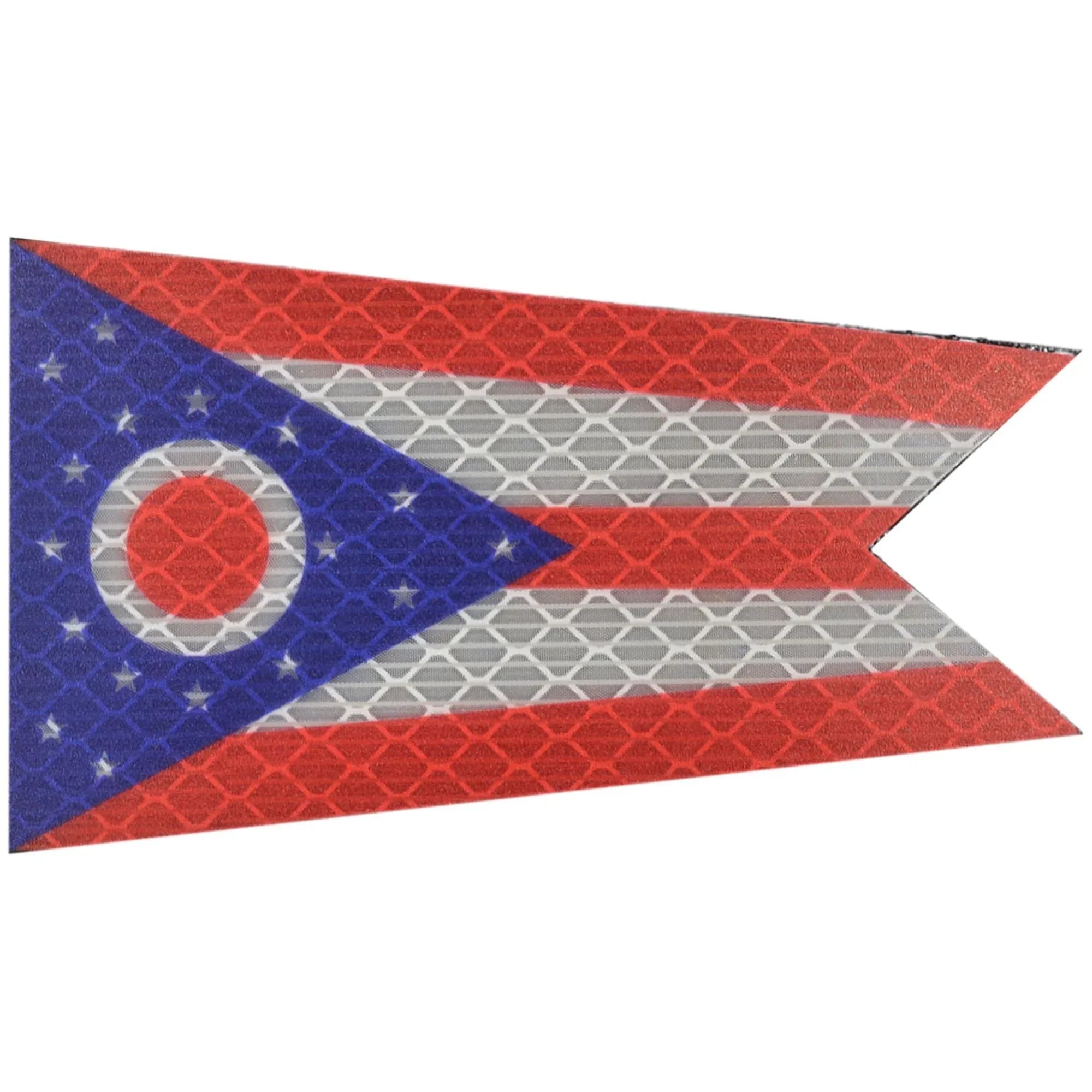 Tactical Gear Junkie Patches Reflective Ohio State Flag - 2x3.5 Patch