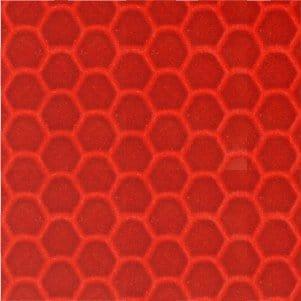 Tactical Gear Junkie Patches Red Honeycomb Reflective Reflective ID Panel - 1x1 Honeycomb Patch