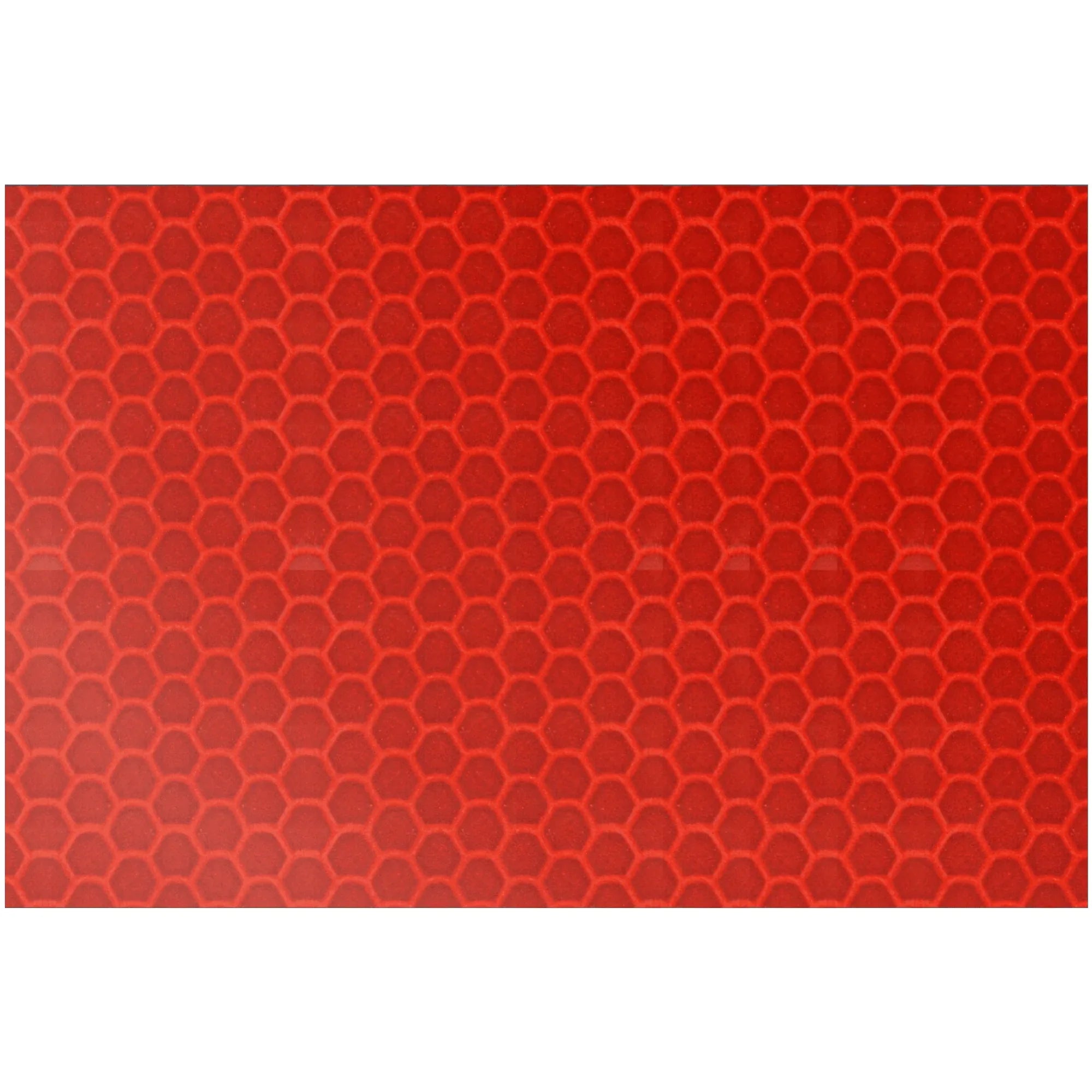 Tactical Gear Junkie Patches Red Honeycomb Reflective Reflective ID Panel - 2x3 Honeycomb Patch