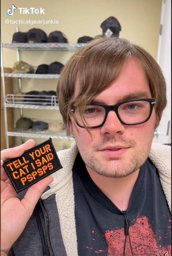 Tactical Gear Junkie Patches Tell Your Cat I Said - 2x3 Patch
