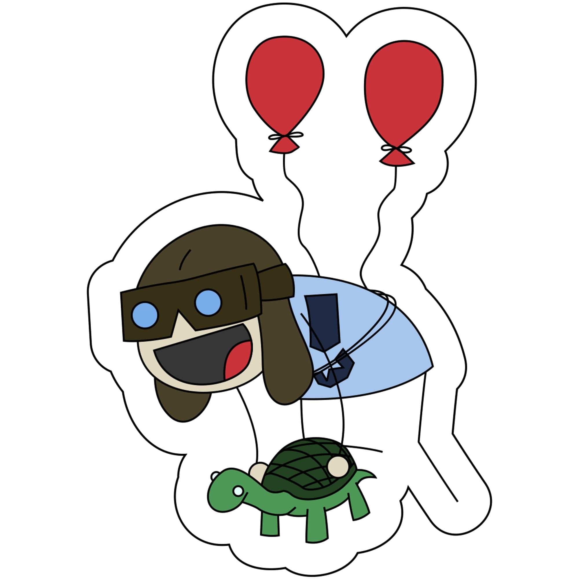 Tactical Gear Junkie Stickers Sketch's World © Officially Licensed - USAF Transport- 4x2.8 Inch Sticker