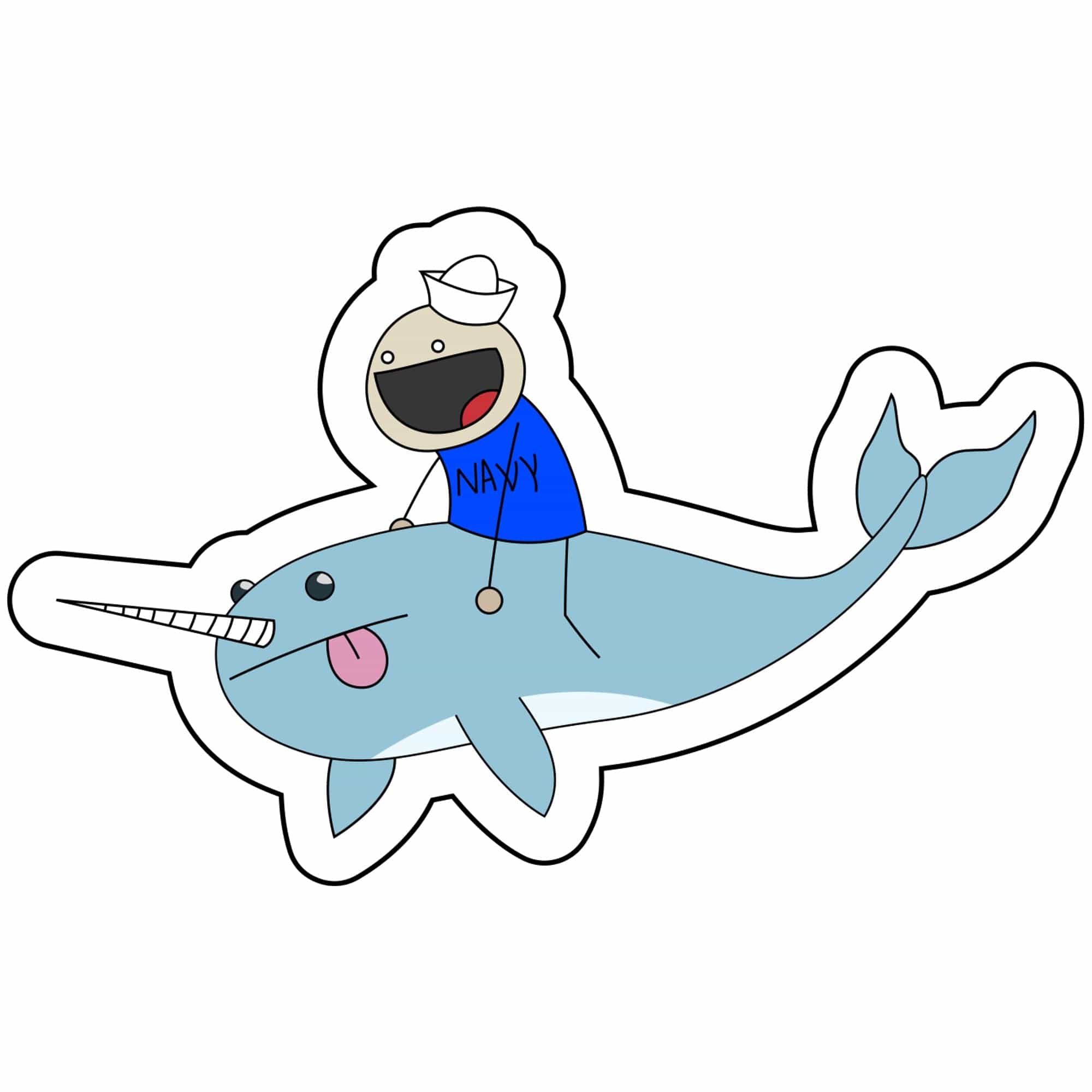 Tactical Gear Junkie Stickers Sketch's World © Officially Licensed - US Navy Transport - 2.5x4 Inch Sticker