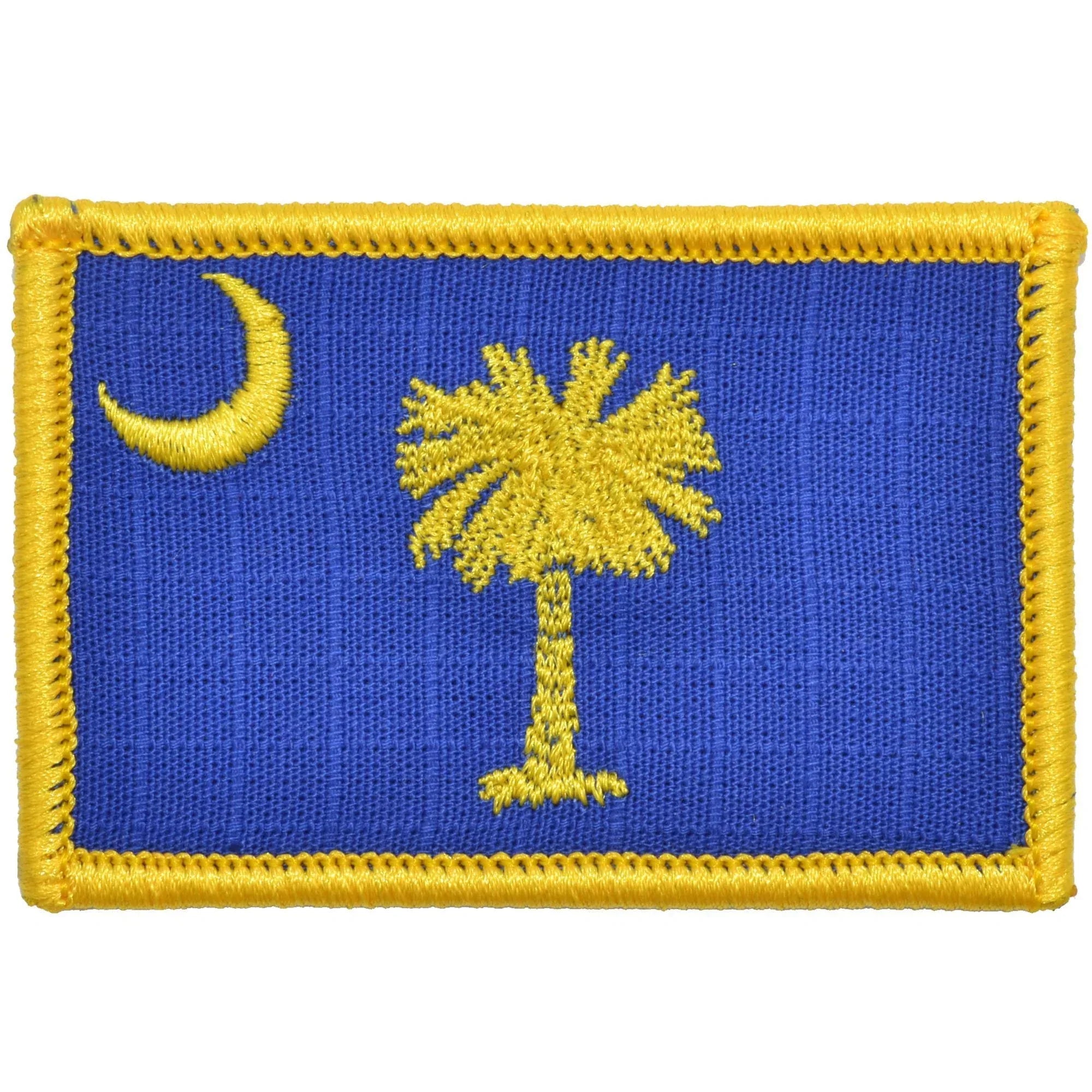 Tactical Gear Junkie Patches Full Color South Carolina State Flag - 2x3 Patch