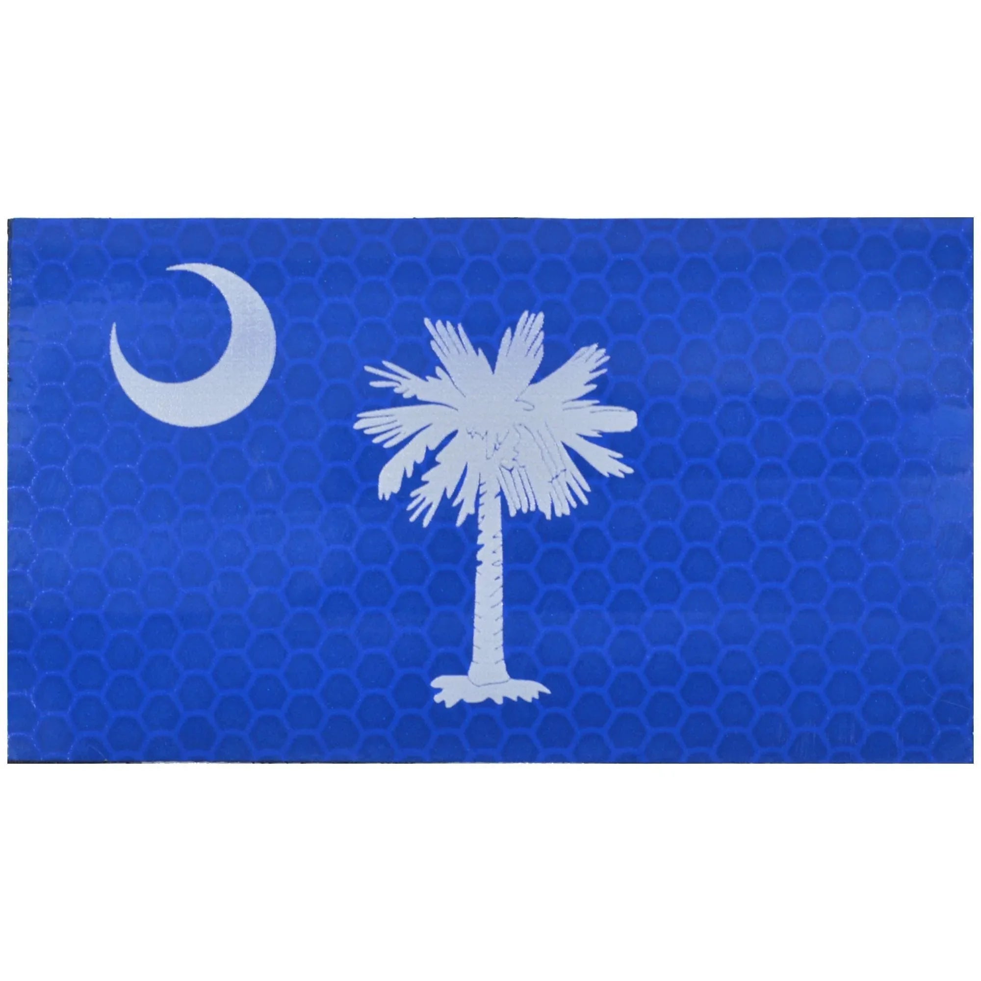Tactical Gear Junkie Patches Reflective South Carolina State Flag - 2x3.5 Patch