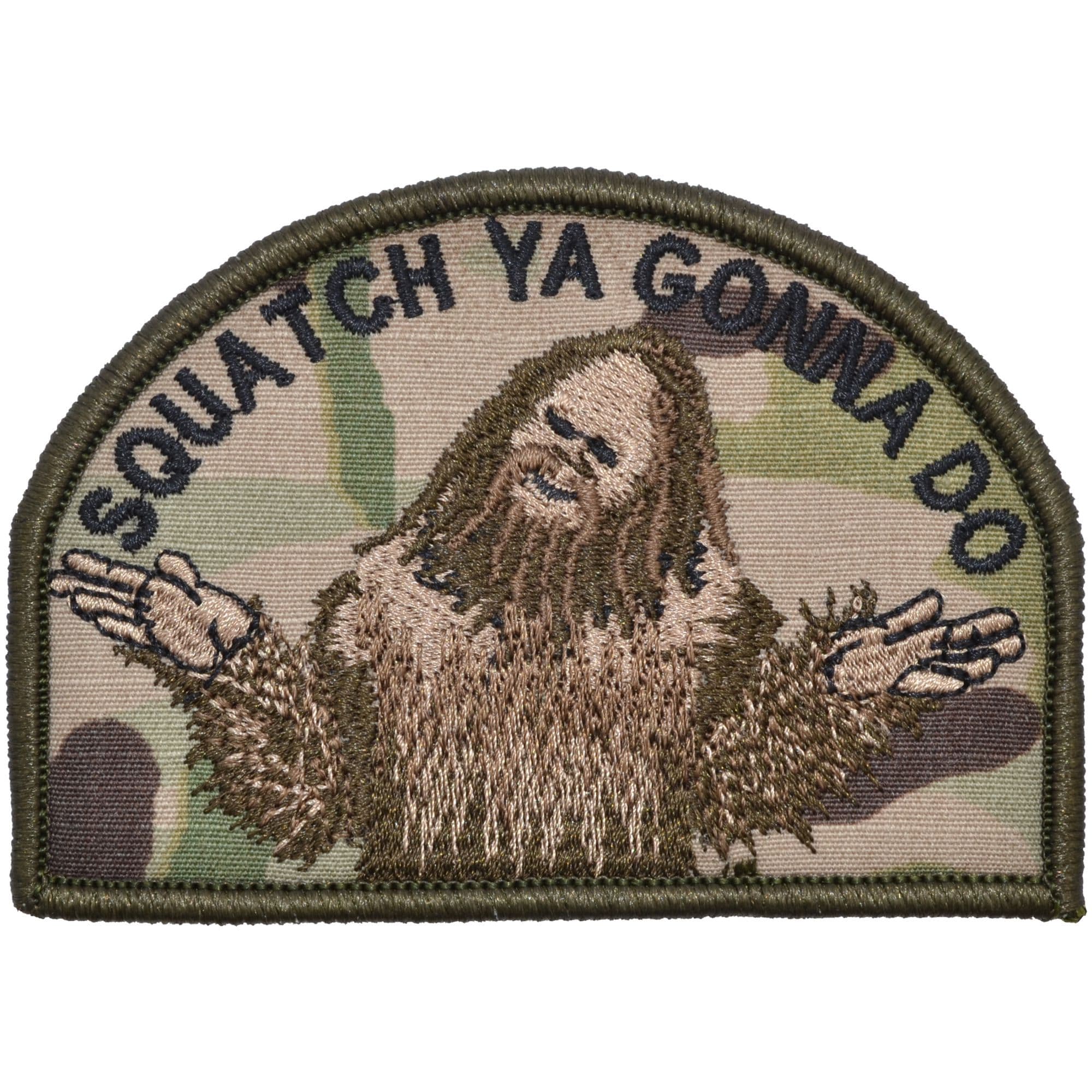 Tactical Gear Junkie Patches MultiCam Squatch Ya Gonna Do - 2.75x4 Patch