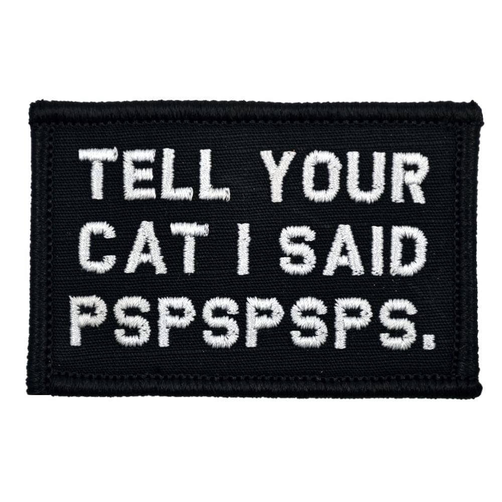 Cartoon Cat Sh*t One Apocalypse Meow Packy Military Tactical Hook Loop Patch