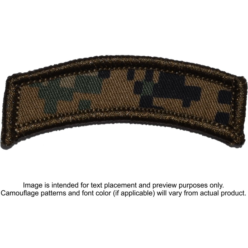 Tactical Gear Junkie Patches MARPAT Woodland Custom Text Patch - Tab
