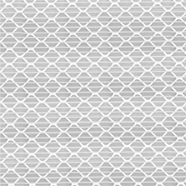 Tactical Gear Junkie Patches White Honeycomb Reflective Reflective ID Panel - 2x2 Honeycomb Patch