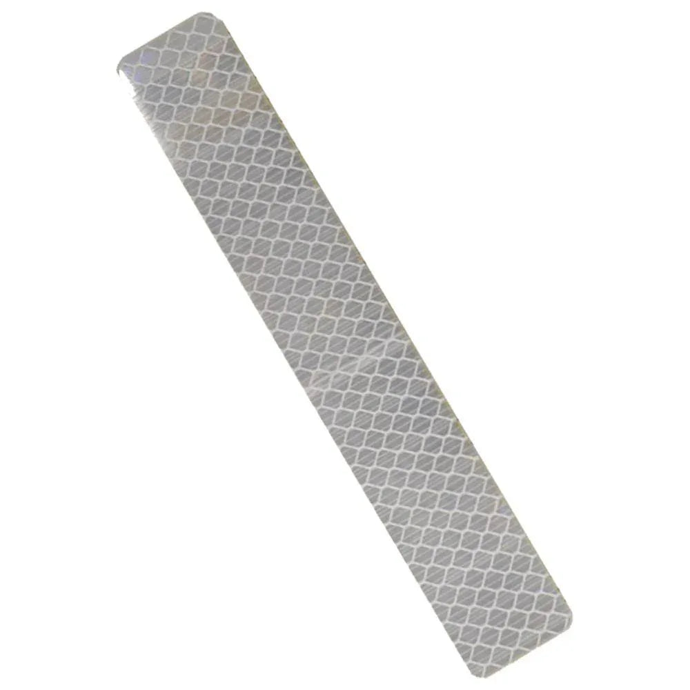 Tactical Gear Junkie Patches White Honeycomb Reflective Reflective Strip for MOLLE Webbing Gear- 1x6 Patch - Single