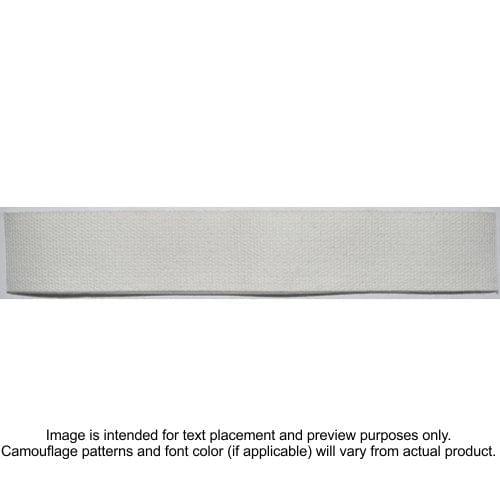 Tactical Gear Junkie Name Tapes Sew-On Nylon/Cotton Webbing Custom Name Tape - White