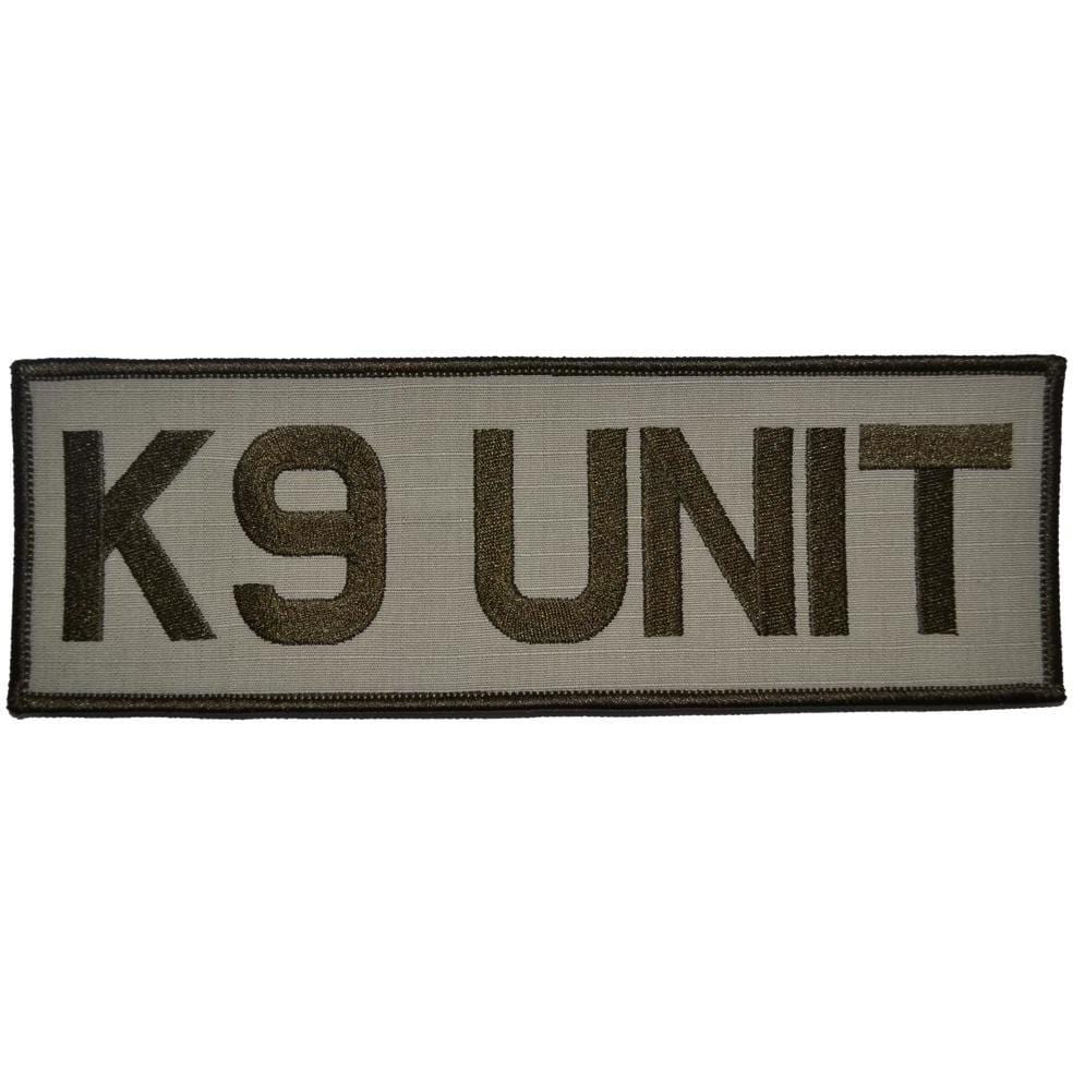 Tactical Gear Junkie Patches Desert Sand K9 Unit - 3x9 Patch