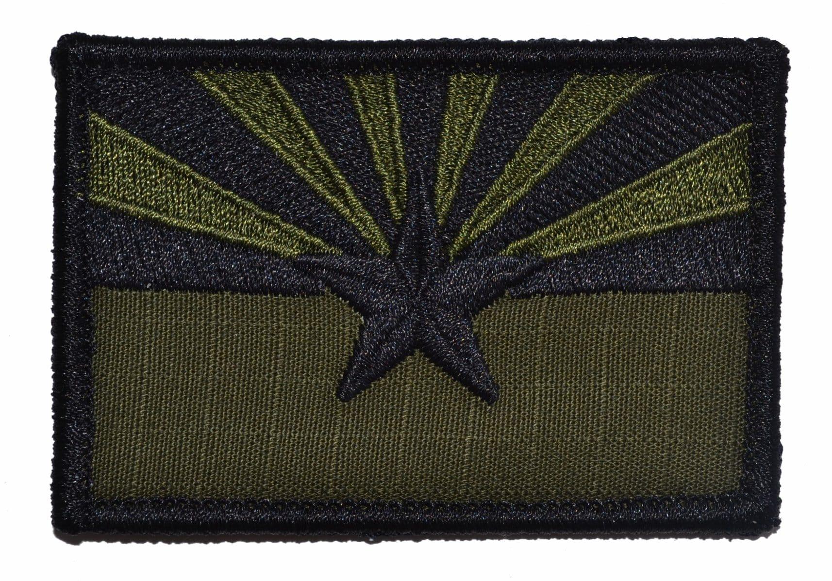 Tactical Gear Junkie Patches Olive Drab Arizona State Flag - 2x3 Patch