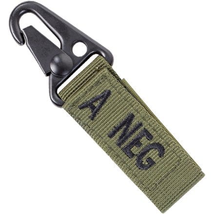 Condor Tactical Gear Condor Blood Type Keychain